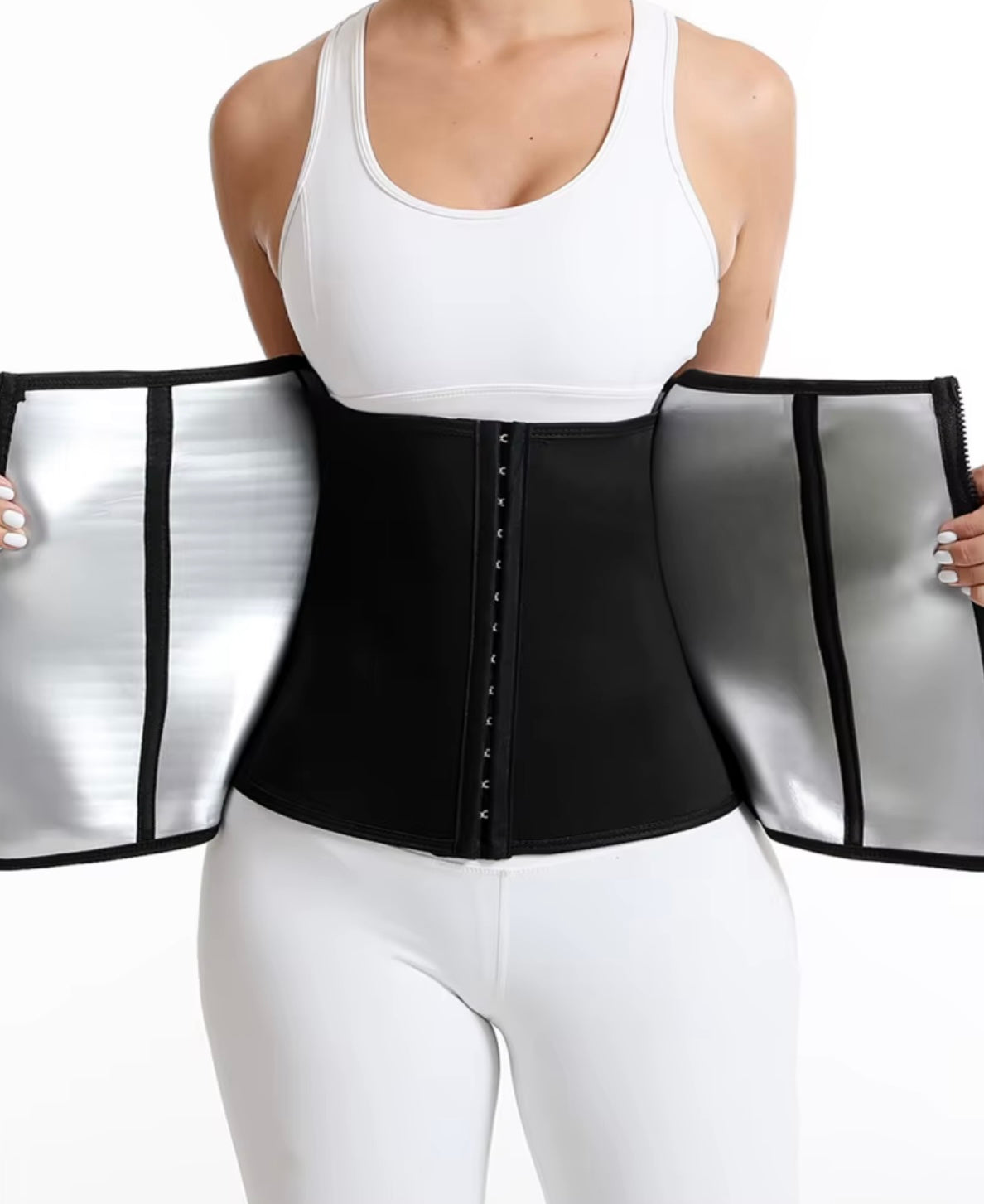 Gaine de sudation à double fermeture